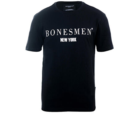 Bonesmen Yuvarlak Yaka T-shirt "BONESMEN NEW YORK"