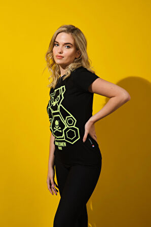 BONESMEN Taş Baskılı Oyuncak Ayı T-shirt