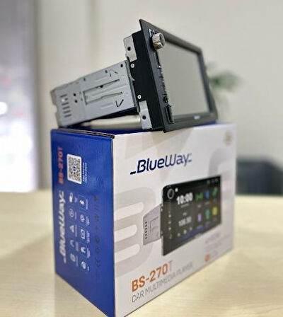 Blueway Fiat Uno Tipo Tempra Özel Üretim BlueWay Double Teyp 7 inç Arka kasa Ayarlanabilir ince 2 Mirrorlink