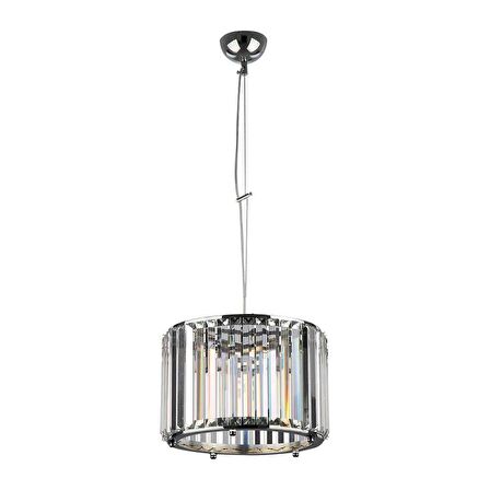 Avize Çarşısı Luce Krom Renkli, Taşlı, Tekli Sarkıt Avize, BS.7428-51-30