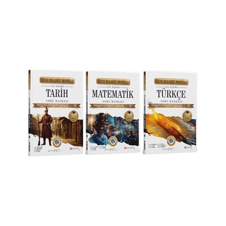 MAARİF İLK AŞAMA TARİH TÜRKÇE MATEMATİK SORU BANKASI