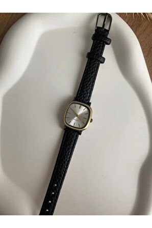 QUARTZ minimal vintage kadın kol saati