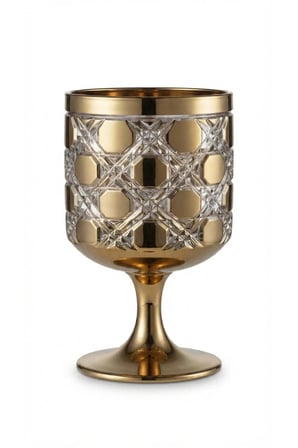 Eclat Halo Gold Kristal Kadeh 270 cc
