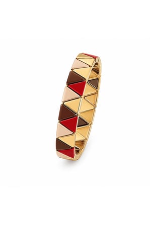 Crimson Mosaic Bileklik