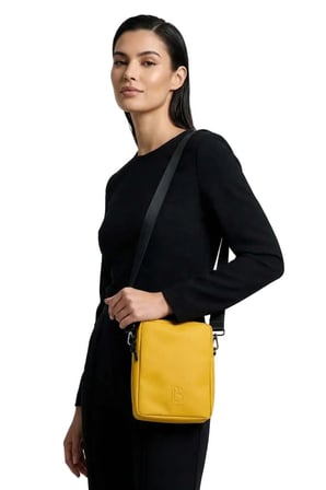 Mustard Glow Elegant Omuz Çantası