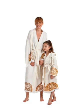 Mandala Eye Anne & Çocuk Kimono Seti