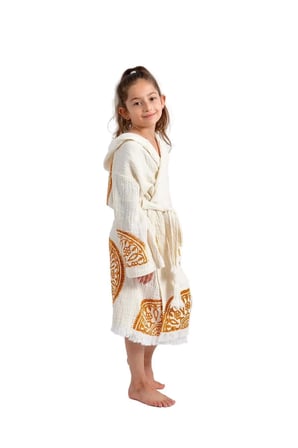 Çocuk Mandala Eye Kimono