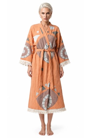 Brick Evil Eye Kimono