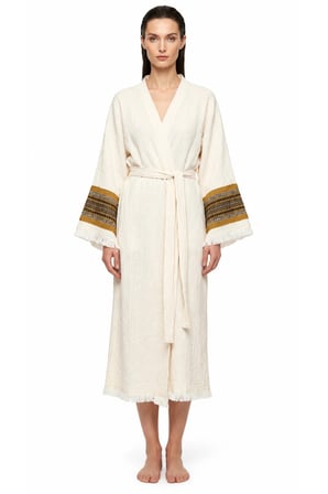 Natural Symbol Nomad Kimono- Altın ton