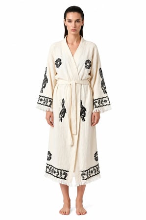 Shadow Bloom Kimono