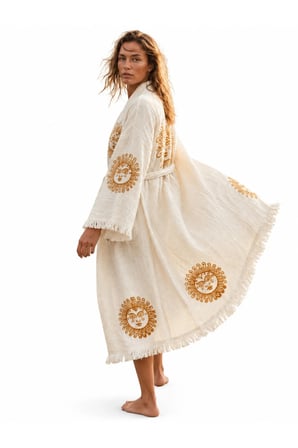Solar Bloom Kimono