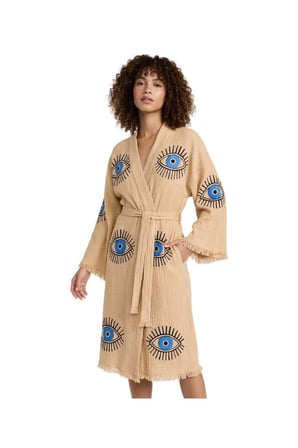 Beige VisionGuard Kimono