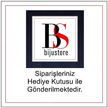 Makrome Asansör Kilit & Havlit Doğal Taş Erkek Kolye