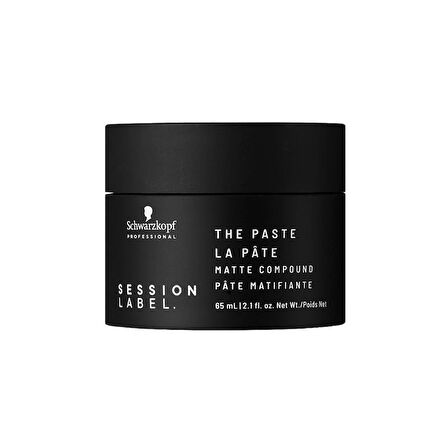 Avantajlı 10 ADET Schwarzkopf Session Label The Paste Hacimlendirici Orta Tutucu Mat Şekillendirici Krem 65ml - Ücretsiz Kargo