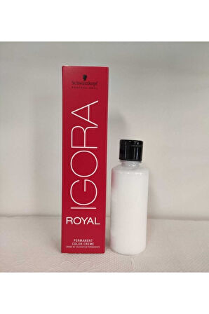 Igora Royal E-1 Ekstra Kül Katkısı Saç Boyası + Oksidan (Emülsiyon)