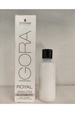 Igora Royal Absolutes Silverwhite Silver Saç Boyası + Oksidan (Emülsiyon)
