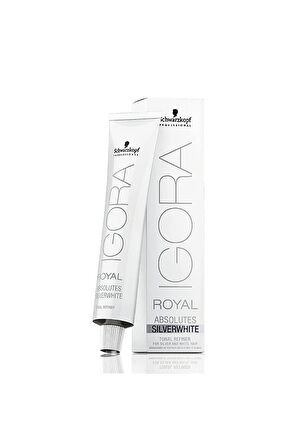 5 ADET Igora Royal Absolutes Silverwhite Silver Saç Boyası