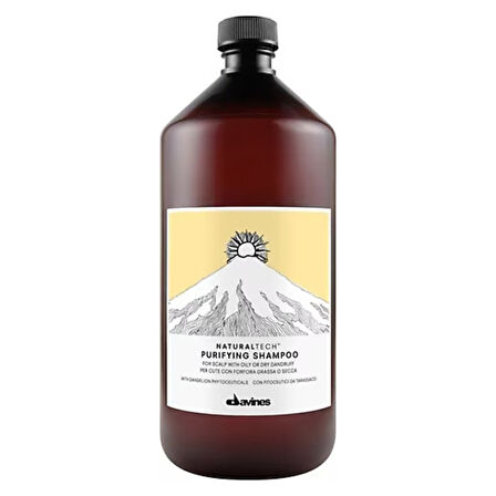 Davines Purifying Kepeğe Karşı Şampuan 1000ml - Pompa Hediyeli - %100 Orijinal