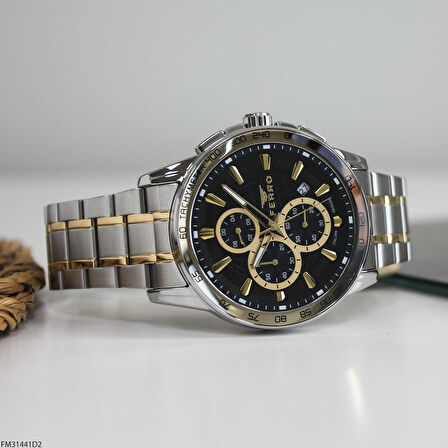 Ferro FM31441D2 Çelik Kordonlu Erkek Kol Saati