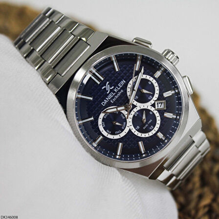 Daniel Klein DK346008 Çelik Kordonlu Erkek Kol Saati