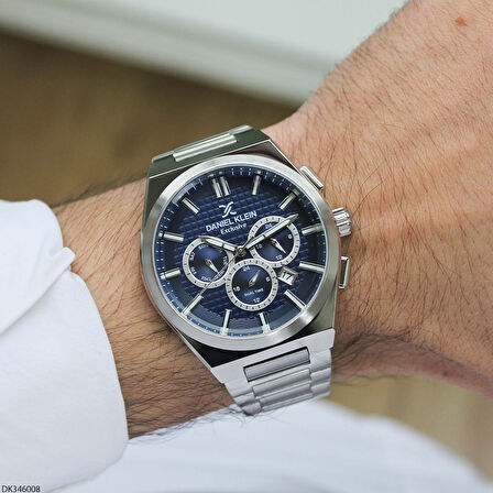 Daniel Klein DK346008 Çelik Kordonlu Erkek Kol Saati