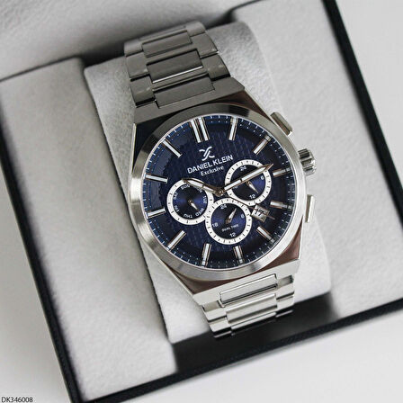 Daniel Klein DK346008 Çelik Kordonlu Erkek Kol Saati