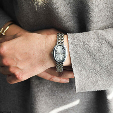 Homies HM25198S01-1 Çelik kordonlu  Kadın Kol Saati