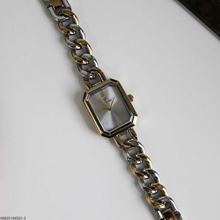 Homies HM25194S01-5 Çelik kordonlu  Kadın Kol Saati