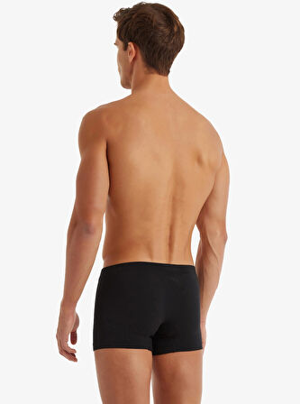 Erkek Modal Elastan Boxer Silver 9310 - Siyah