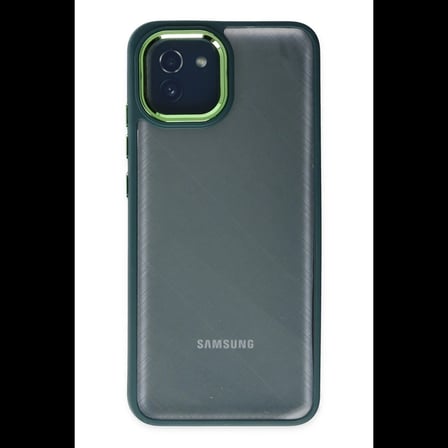 Samsung Galaxy A03 Kılıf Dora Kapak - Haki Yeşil
