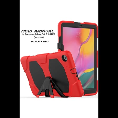 Samsung Galaxy T510 Tab A 10.1 Kılıf Griffin Tablet Kapak - Kırmızı