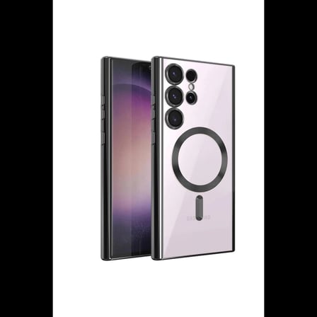 Samsung Galaxy S24 Ultra Kılıf Kross Magneticsafe Kapak - Siyah