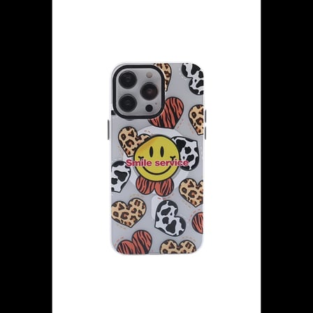 Apple iPhone 14 Pro Max Kılıf Apollo Magneticsafe Desenli Kapak - Apollo Şeffaf - 2
