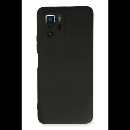 Xiaomi Poco X3 GT Kılıf Nano içi Kadife Silikon - Siyah