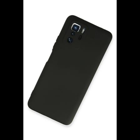 Xiaomi Poco X3 GT Kılıf Nano içi Kadife Silikon - Siyah