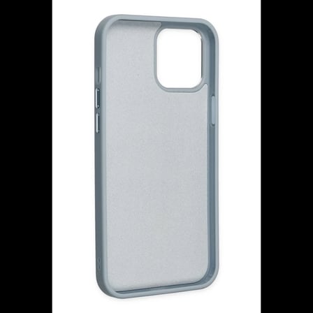 Apple iPhone 12 Pro Max Kılıf Asya Deri Silikon - Sierra Blue