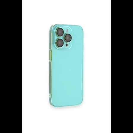 Apple iPhone 13 Pro Max Kılıf Armada Lensli Kapak - Yeşil