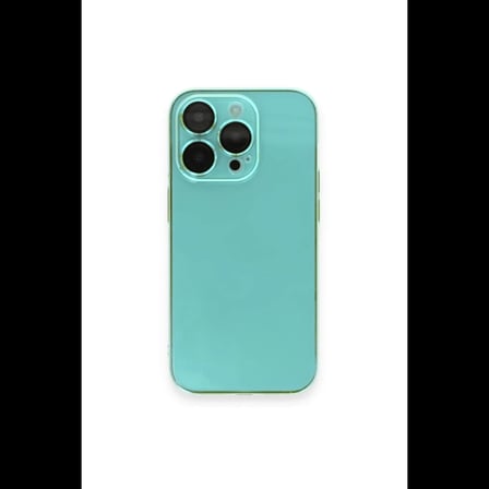 Apple iPhone 13 Pro Max Kılıf Armada Lensli Kapak - Yeşil