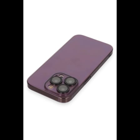 Apple iPhone 14 Pro Kılıf Armada Lensli Kapak - Derin Mor