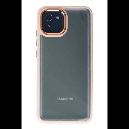 Samsung Galaxy A03 Kılıf Dora Kapak - Pudra