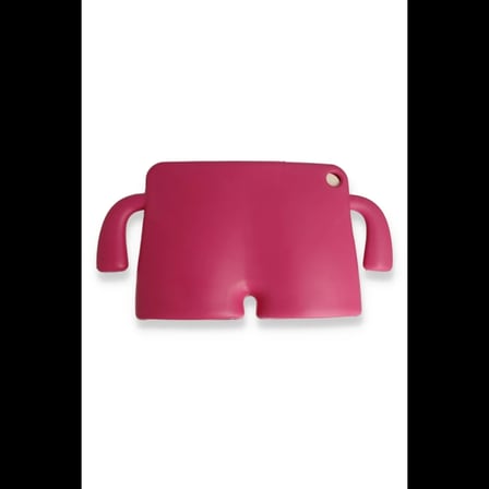 Apple iPad 2025 10.9 10.Nesil (A16) Kılıf Karakter Tablet Silikon - Pembe