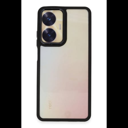 Realme C55 Kılıf Dora Kapak - Siyah