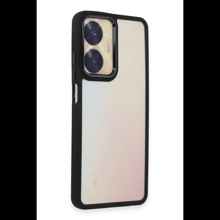 Realme C55 Kılıf Dora Kapak - Siyah