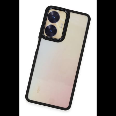 Realme C55 Kılıf Dora Kapak - Siyah