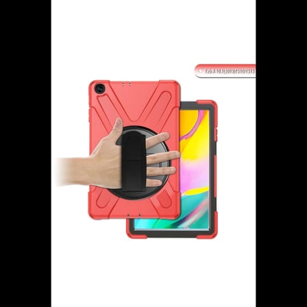 Samsung Galaxy T510 Tab A 10.1 Kılıf Amazing Tablet Kapak - Kırmızı