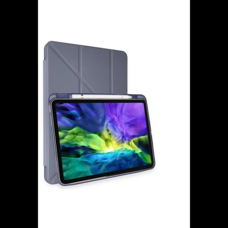 Apple iPad Air 4 10.9 Kılıf Kalemlikli Mars Tablet Kılıfı - Lavender