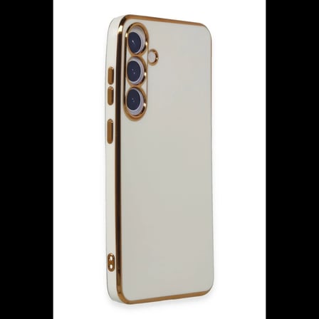 Samsung Galaxy S24 Kılıf Volet Silikon - Beyaz