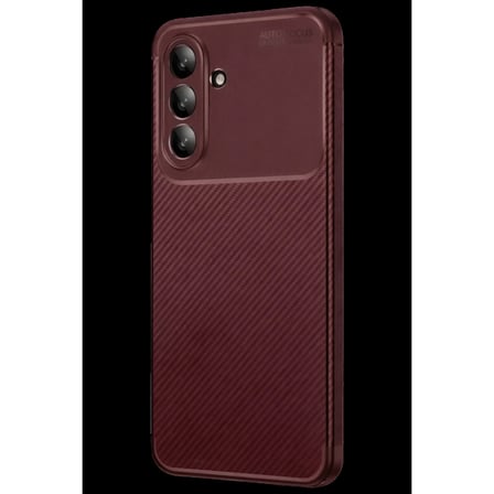 Samsung Galaxy A37 5G Auto Focus Karbon Kapak - Bordo