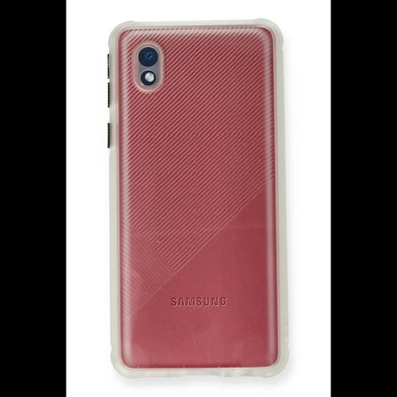 Samsung Galaxy A01 Core Kılıf Miami Şeffaf Silikon - Şeffaf