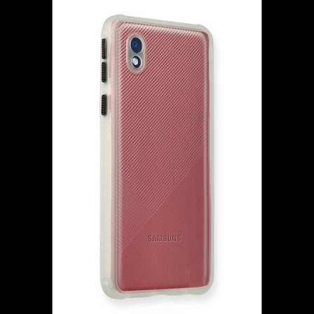 Samsung Galaxy A01 Core Kılıf Miami Şeffaf Silikon - Şeffaf